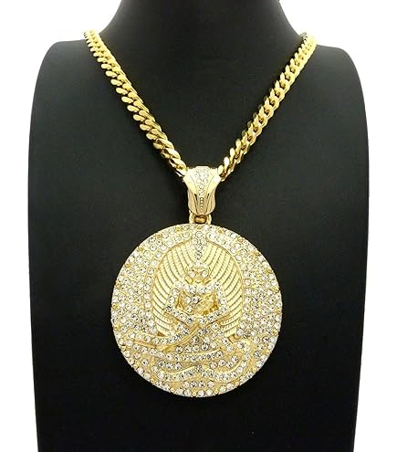 Amazon.com: Jewelry For Hip Hop Iced West Side Hand Pendant
